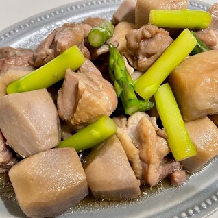 里芋と鶏肉の照り煮